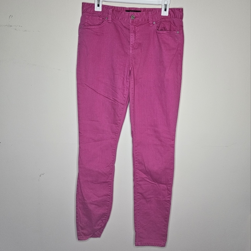 Tommy Hilfiger Skinny Jeans Pink Size 8 - Picture 2 of 9
